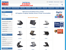 Tablet Screenshot of portables.co.uk