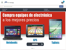 Tablet Screenshot of portables.com.ar